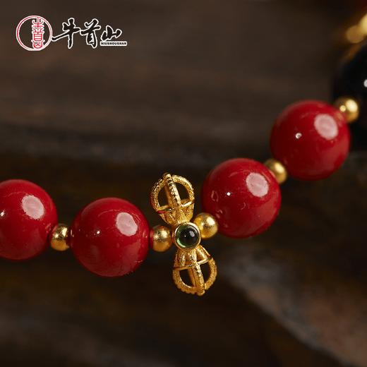 牛首山朱砂金刚杵单圈手串送女友老婆手链国潮节日礼物伴手礼 商品图2