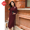 上海逸红颜兰嫣2025年秋冬新款高端修身刺绣改良旗袍秋冬日常旗袍 商品缩略图1