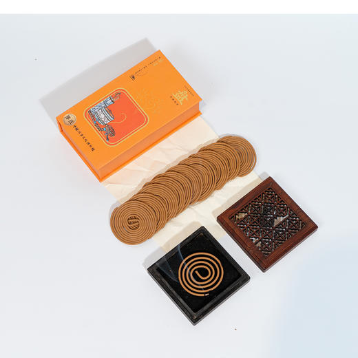 越南沉香知名产区—芽庄沉香盘香40片 20043841 商品图1