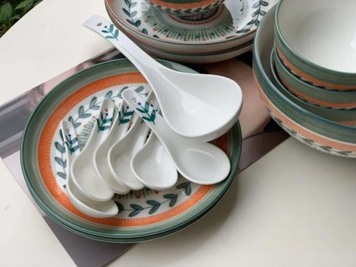 亏本清空仓库计划💥 某东佳*佰大牌库存 美式系列波西米亚风实用餐具套装 一套带走18件 成套好收纳 安全环保釉下彩工艺  精美波西米亚风格手绘  送人自留皆宜 商品图12