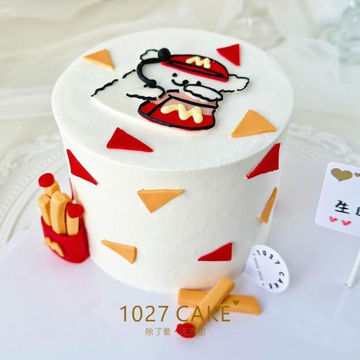 1027CAKE | 线条狗  麦当劳  麦门款式 商品图1
