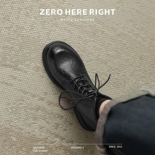 ZHR则则后拉链马丁靴加绒保暖小短靴2024新款厚底瘦瘦靴百搭女靴 商品图6