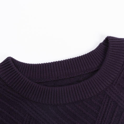 【新品上新】HX 冬季圆领毛衫亲肤舒适Z107440002101/02 商品图10