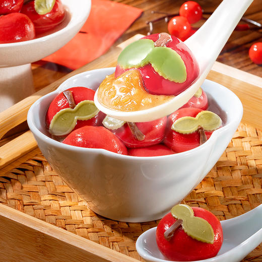 广州酒家 芝麻花生流沙汤圆两袋装大黄米苹安喜乐汤圆元宵甜品广式点心半成品懒人速食 商品图6