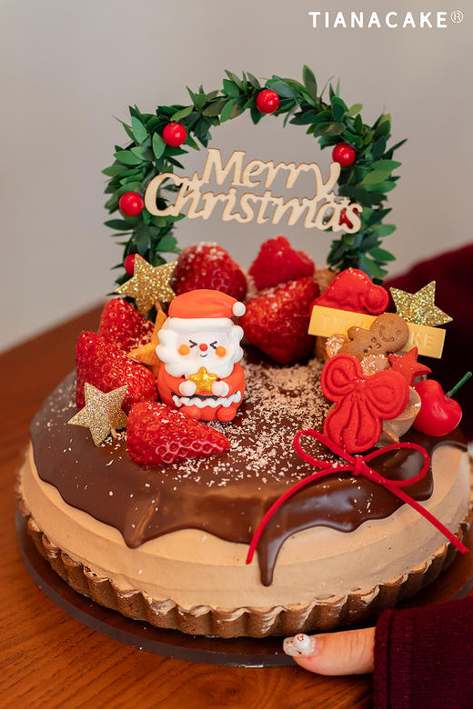 🌟圣诞限定｜圣诞绮梦🎄（八寸巧克力香蕉） 商品图1