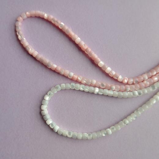 LHWINDSOR温莎珠 Fine Jewelry贝壳珠串项链白色粉色 商品图4