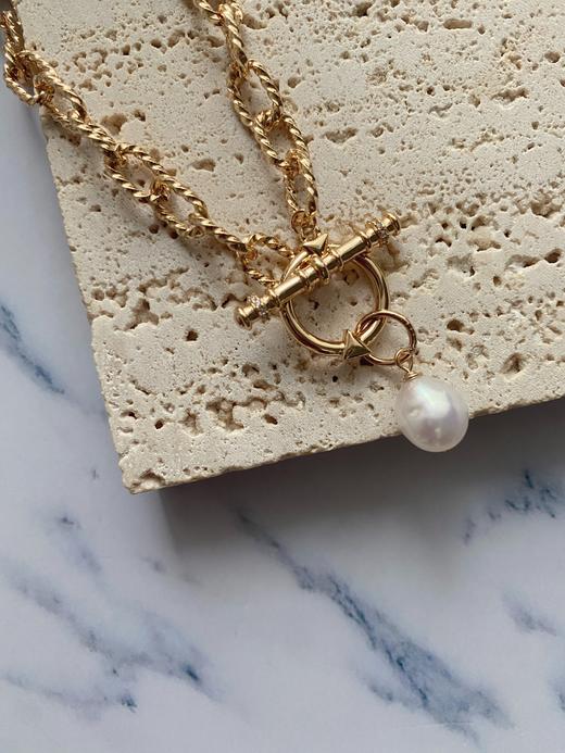 LHWINDSOROTold times but good times好时光项链复古搭扣绳索链条 商品图6