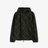 【一】BURBERRY 巴宝莉 男士马术骑士双面格纹夹克连帽外套 格子色 8098500 C1479 商品缩略图0