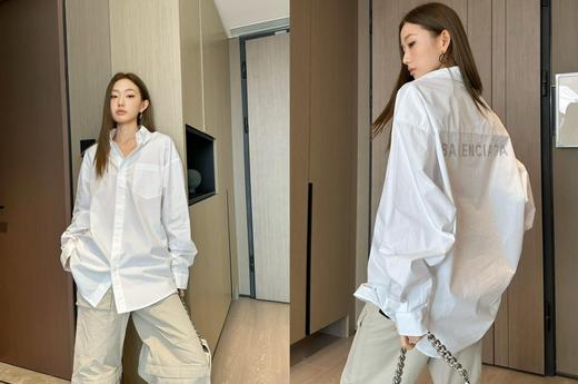 B家 后背烫钻衬衫外套（JN） 商品图1