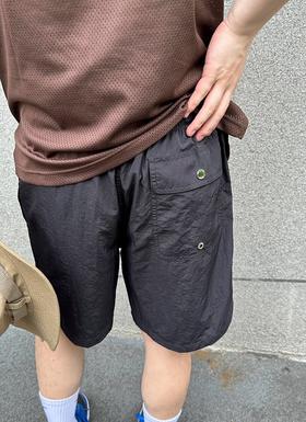 赛琳 刺绣徽标短裤（JN）