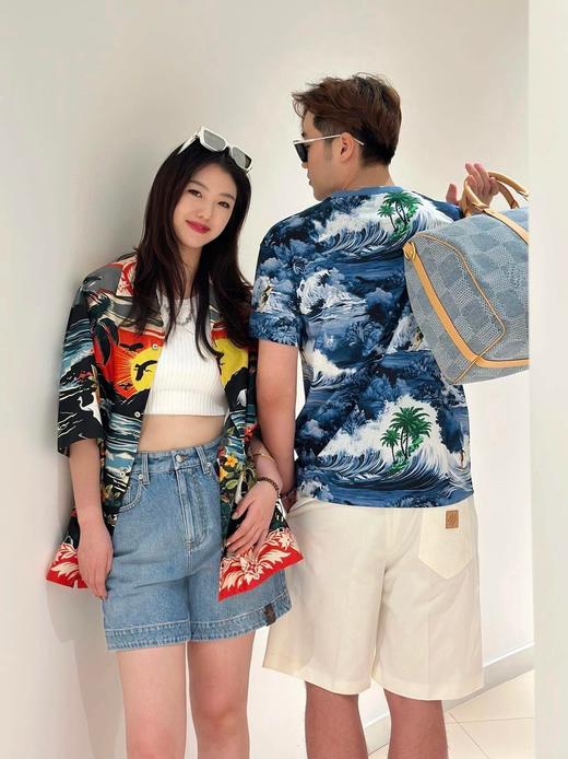 驴家 海浪印花圆领短袖（JN） 商品图2