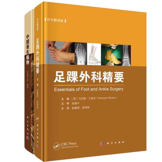 任选：踝关节外侧不稳定——踝关节不稳定协作组制订的国际诊疗方案+足踝外科精要 商品图0