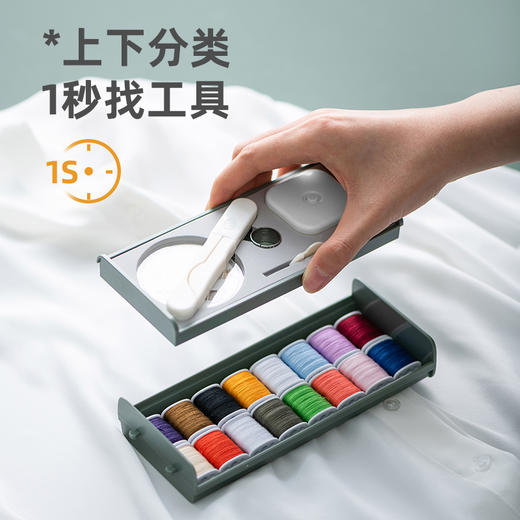 💰34.9抢购21件套官方正品【物鸣红妆针线盒】🎬电影联名升级版，弹扣设计新颖实用！🏆针线工具一应俱全，打造精致生活必备神器！ 商品图3