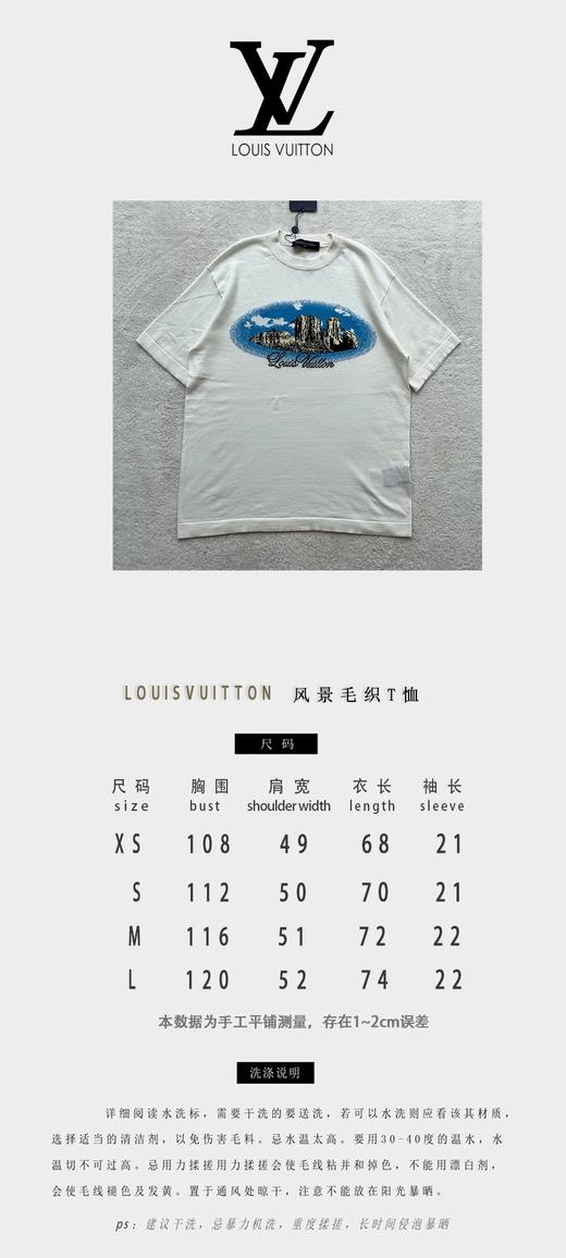 驴家 新款山河针织短袖T （JN） 商品图4