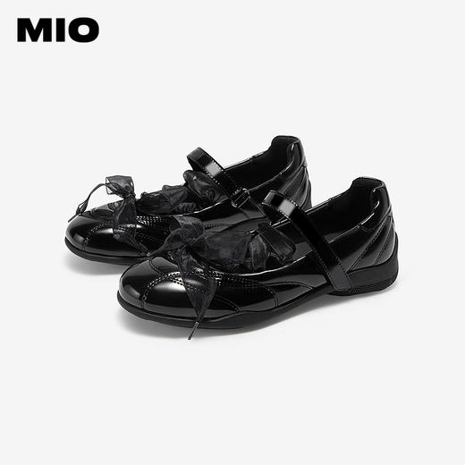 MIO米奥绑带甜美时尚芭蕾鞋圆头低跟玛丽珍女单鞋M251466906 商品图2