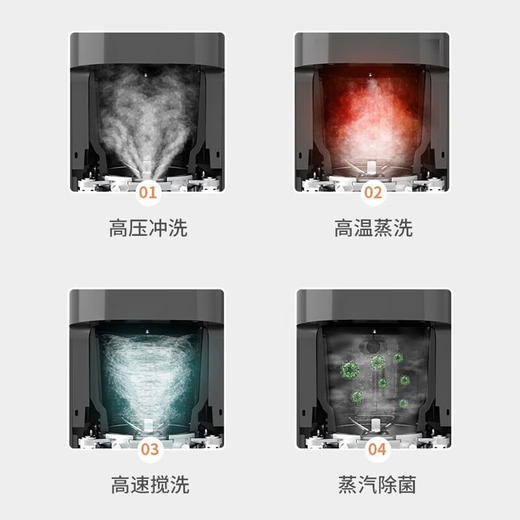 九阳（Joyoung） 九阳豆浆机全自动免洗破壁料理机多功能家用智能蒸煮一体新款DJ12R-K2S 商品图5