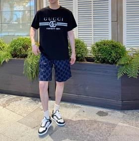 G家 红漆GG印花圆领短袖（JN）