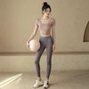 【147元任选3件】跃牌【蚂蚁运动】系列 固定杯运动T恤女弹力紧身显瘦短款瑜伽上衣T2743（活动产品，收货7天内支持退换） 商品缩略图4