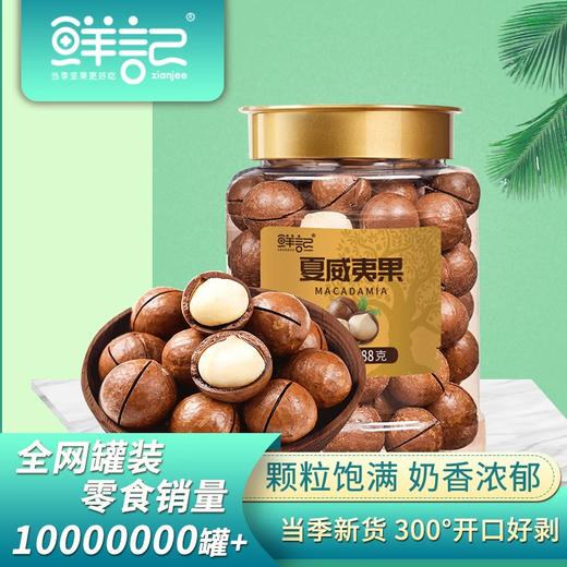 鲜记 夏威夷果388g 商品图0