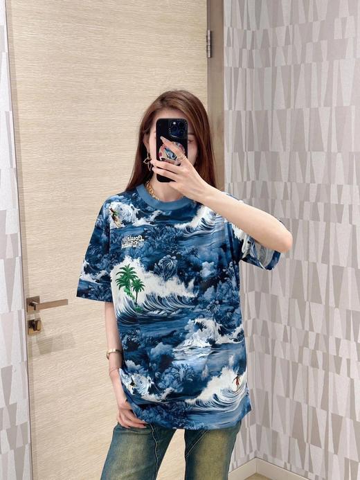 驴家 海浪印花圆领短袖（JN） 商品图4