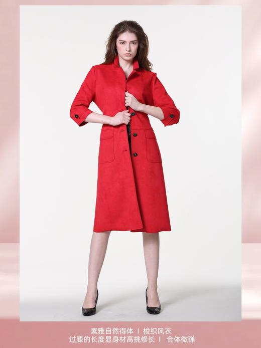 【伯妮斯茵】红色风衣--绿葡萄园--《生命之美-梵高的花园》161D277 商品图0