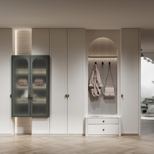 【定制衣柜】顾家家居整装定制一体化整家全屋定制 米纳尔衣柜 商品图2