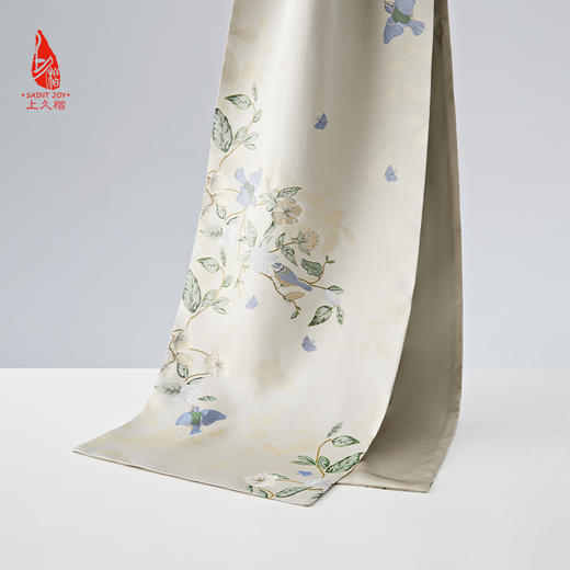 SAINTJOY/宋锦双面长巾 照花梢月   SCS23013 商品图9