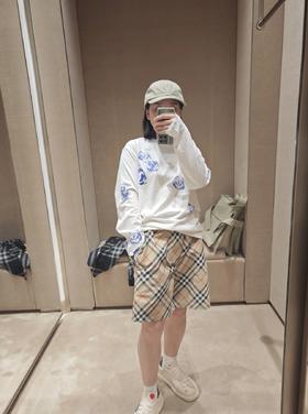 B家 重磅 格纹短裤（JN）