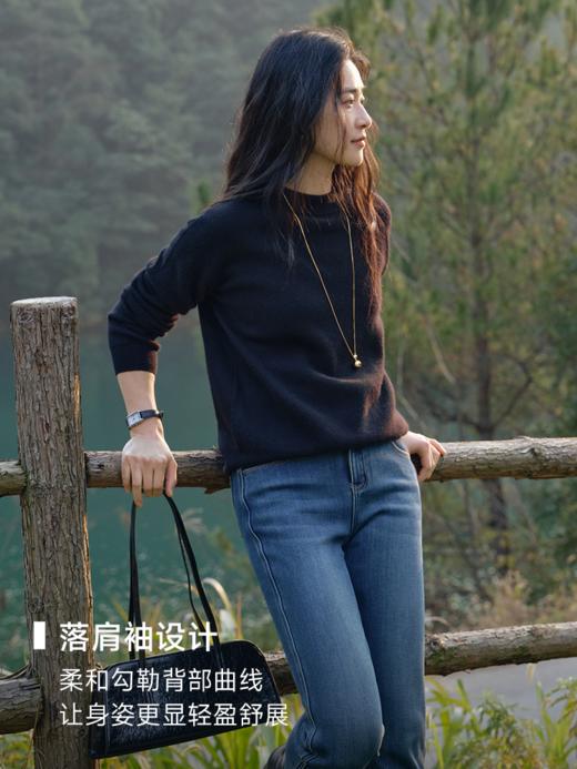 邓肯羊绒半高领毛衫FZ0082 商品图4