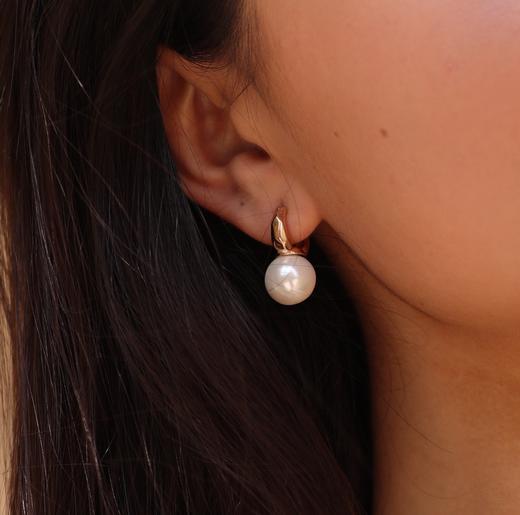 LHWINDSOR原创设计Caramel太妃糖珍珠耳环 商品图2
