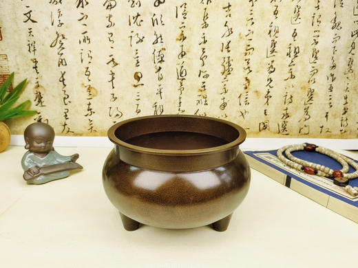 中官无耳香炉 商品图0