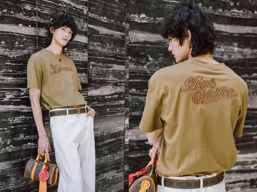 驴家 套索字母刺绣短袖（JN） 商品图2