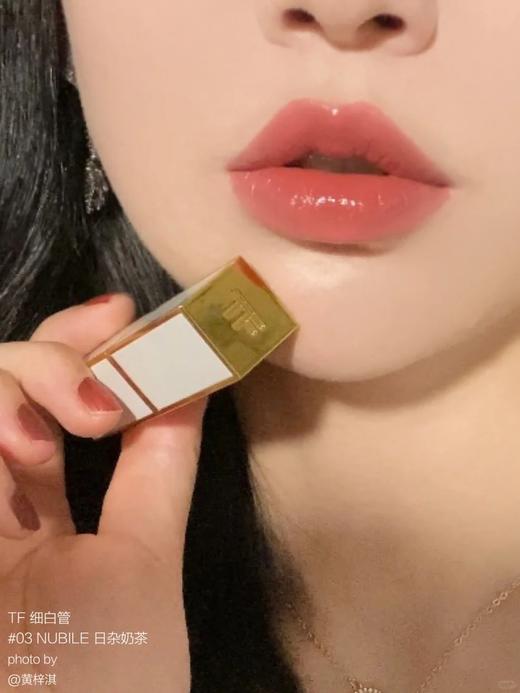 专柜520 TOM FORD细白细管TF口红唇膏03/20/108/159白桃乌龙色 商品图5