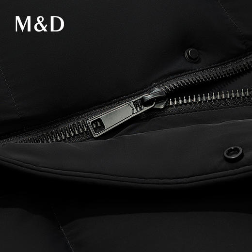 【名盾】白鹅绒长款羽绒服，高蓬松80%+白鹅绒，高织高密牛奶丝面料，保暖易打理M0DB25578B 商品图2