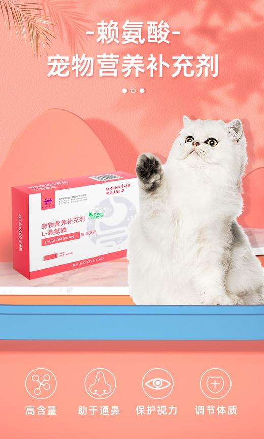 宠物专用赖氨酸10条 商品图0