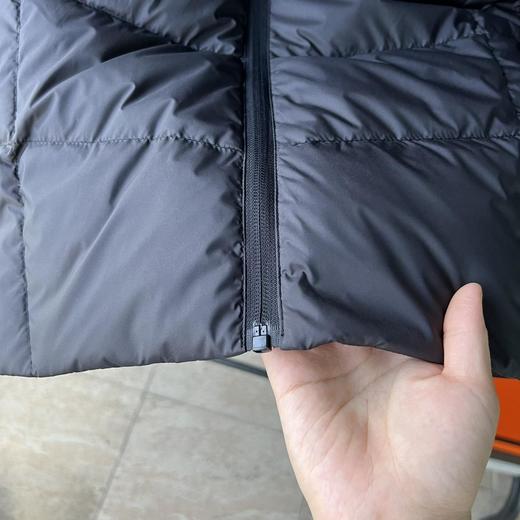 迪+90白鸭绒杜邦三防面料男羽绒服立领针织拼接运动户外冬装外套 商品图2