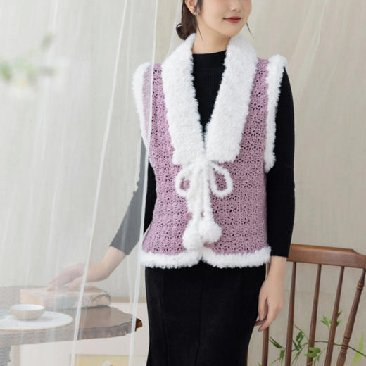 苏苏姐家锦荣马甲手工DIY钩针羊毛衣服外套上衣毛线材料包 商品图2