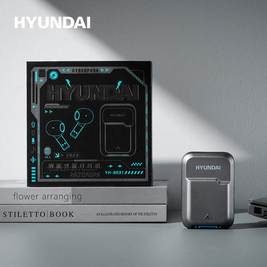 HYUNDAI-滑盖式蓝牙耳机YH-B031 白色 商品图2