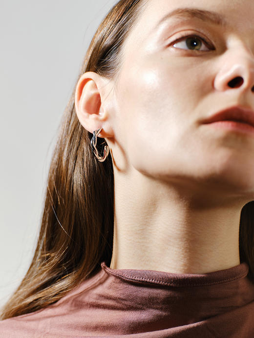 INBA074 浪漫交织-小麻花耳环｜INCH EDITION 暮光之城系列 商品图9