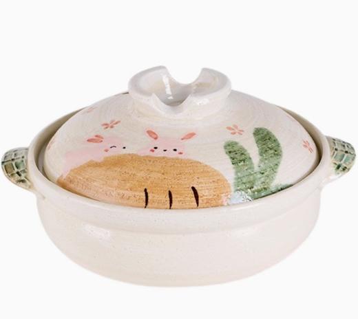 日本进口万古烧赖川-小兔胡萝卜（9号） 商品图4