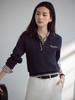 Even Vintage|纯棉混纺 复古休闲撞色logo刺绣百搭简约polo式卫衣 商品缩略图2