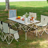 【自营】时乐鸟　轻奢桌椅五件套户外折叠椅桌子凳子 SLN-009 商品缩略图9
