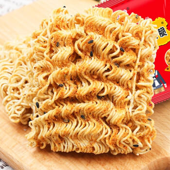 派力特掌心脆40包多口味600g 干脆面干吃面方便面童年怀旧休闲零食 /粮油调味 /方便食品 /方便面 商品图0