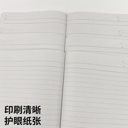 KOKUYO国誉笔记本A5-50页横线本无线胶装本8mm记事本 商品图4