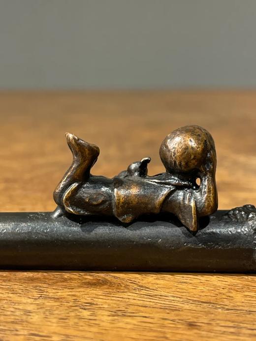 毛笔形青铜文房镇纸，顺丰包邮 商品图13