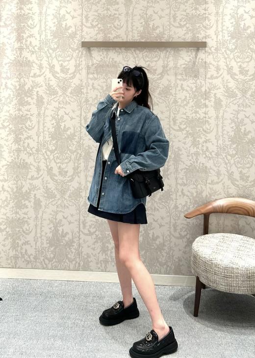 D家 铃兰刺绣牛仔衬衫（JN） 商品图3