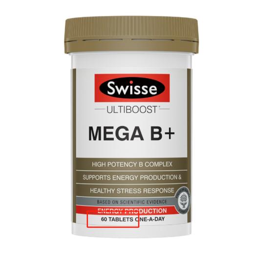 【保税仓】Swisse超级复合B族维生素片60片 商品图0