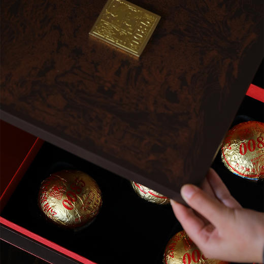 【茶礼】澜沧古茶2020年0085小沱景迈古树普洱熟茶云南茶叶沱茶 商品图2