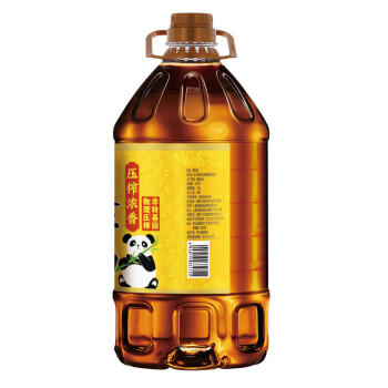 鲤鱼压榨浓香 含亚麻酸 物理压榨非转基因菜籽油5L  金龙鱼荣誉出品 /粮油调味 /食用油 /菜籽油 商品图1
