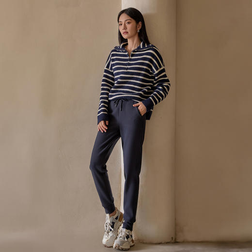 裤小仙蚕丝羊毛热皮裤 柔软舒适 双面加绒  显高显瘦 男女款 多色可选 商品图0